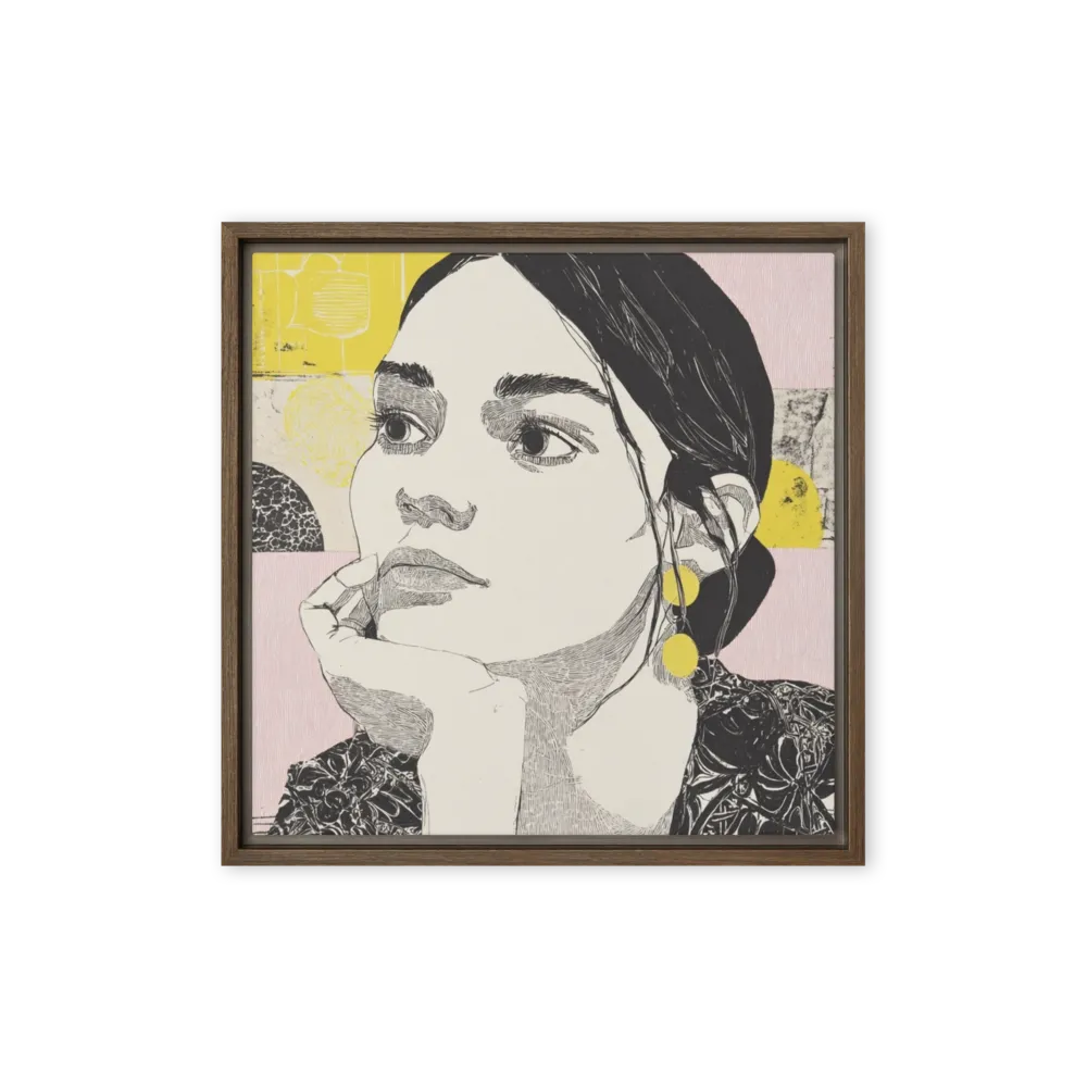 Contemplative Portrait | Art Print
