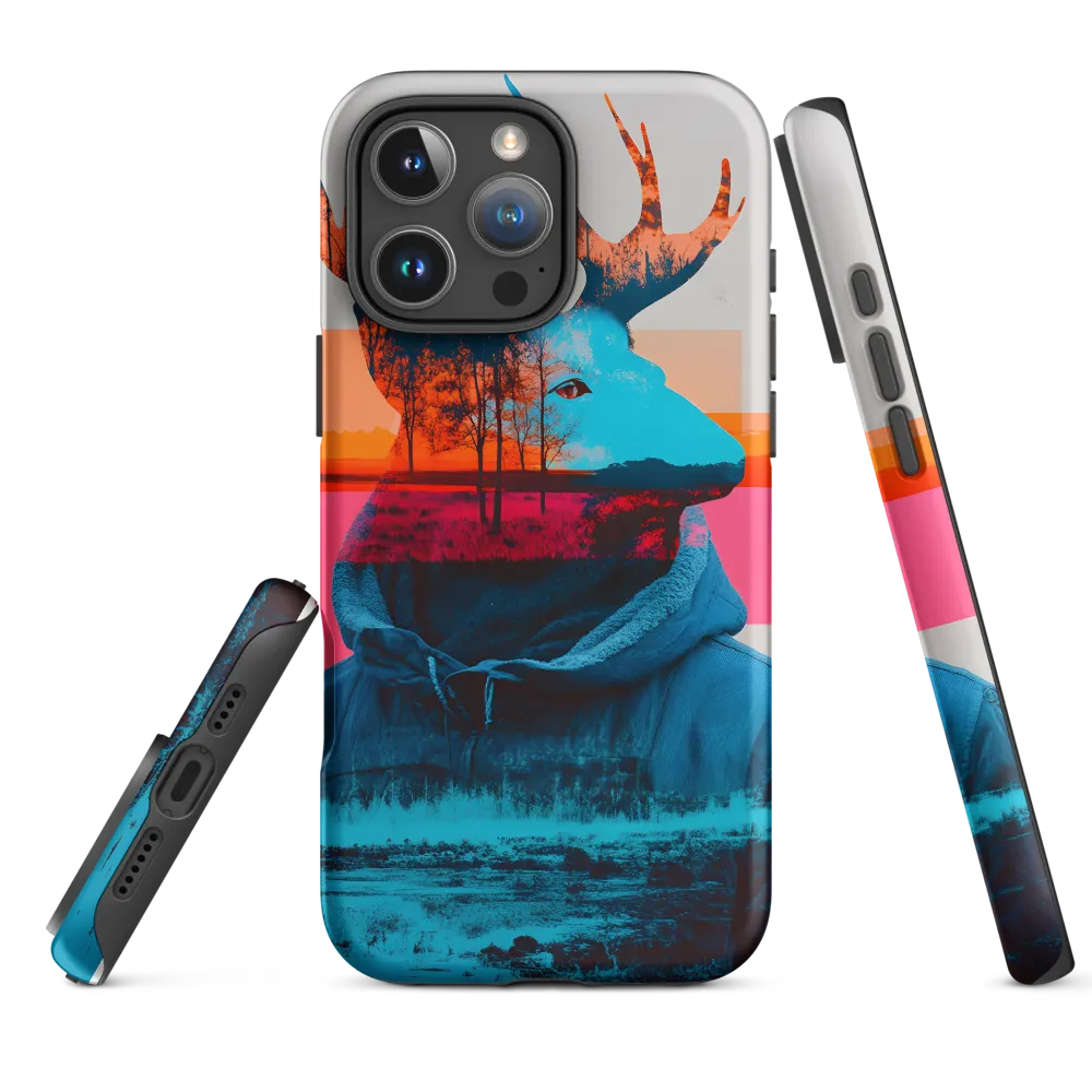 Surreal Deer-Human Blend Design