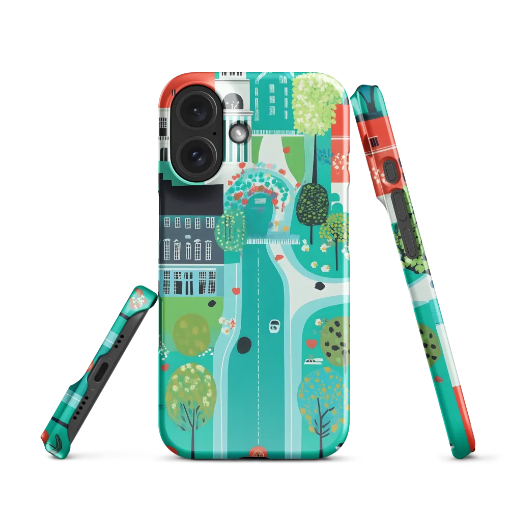 Whimsical Cityscape 
 Samsung Galaxy S25 | Snap Case