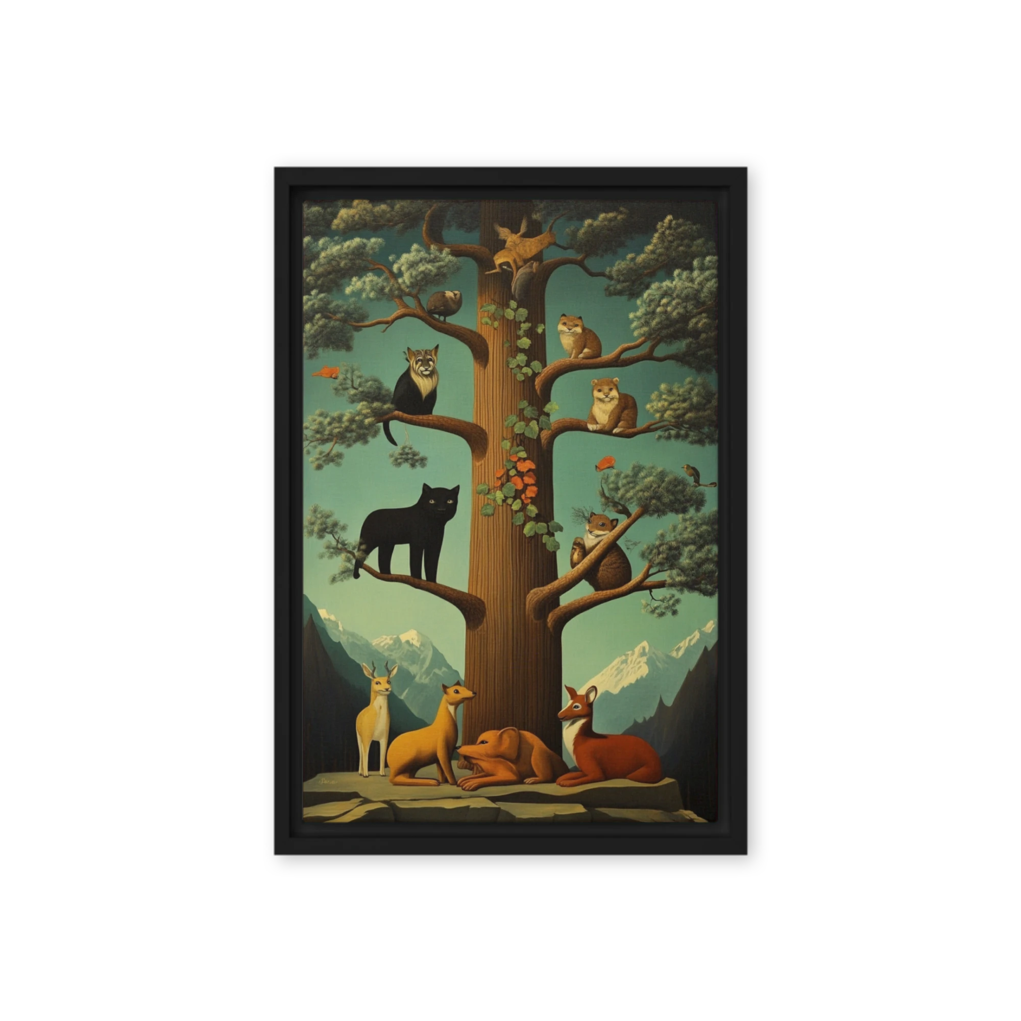 The Animal Tree | Art Print