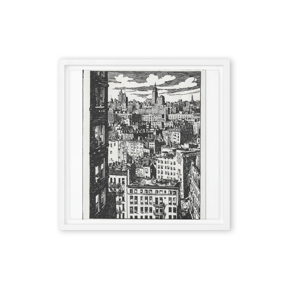 High-Rise View of Manhattan | Art Print