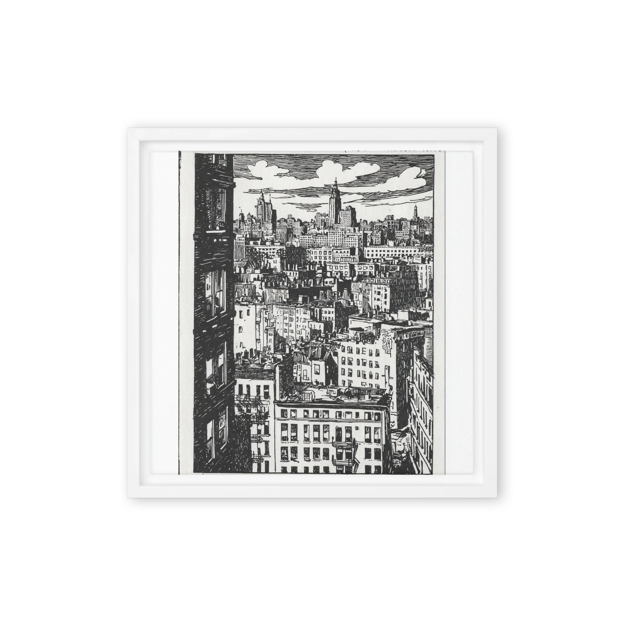 High-Rise View of Manhattan | Art Print