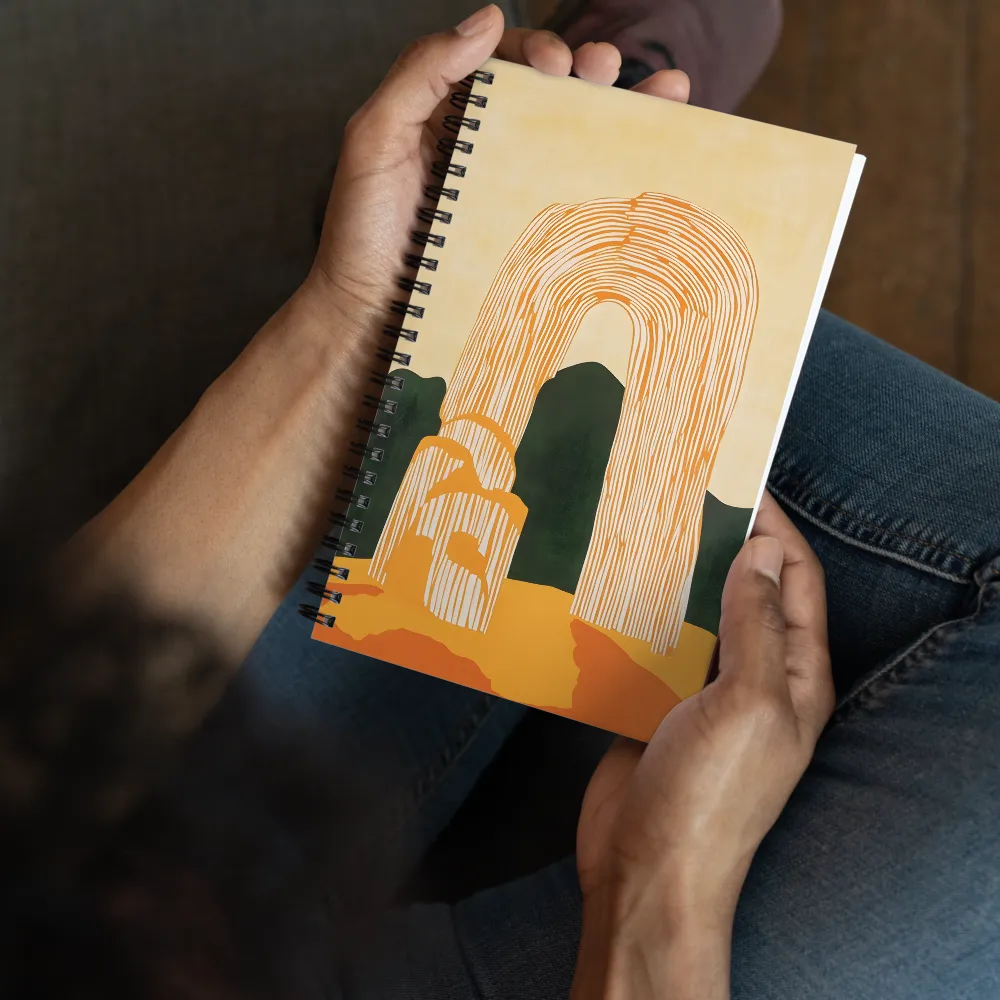 Desert Arch Landscape 
 Spiral Notebook | 140 pages