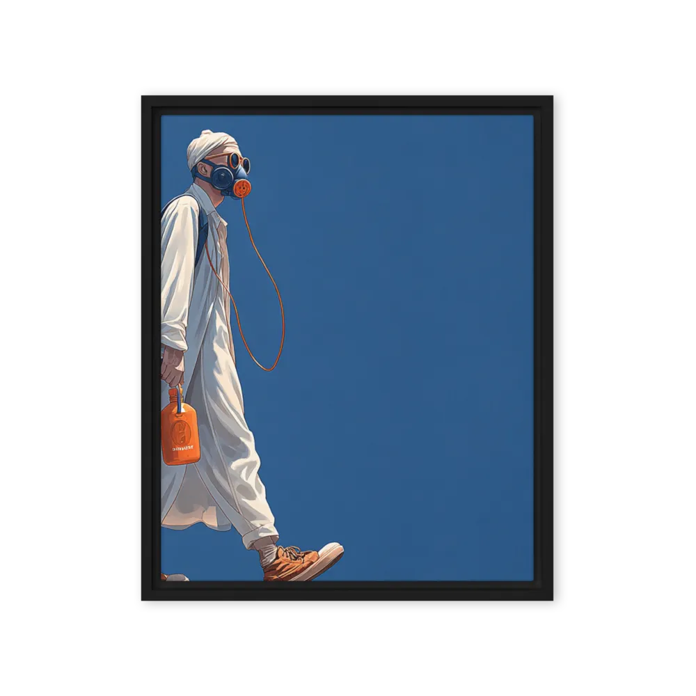 The Blue Wanderer 
 Canvas | 16″x 20″