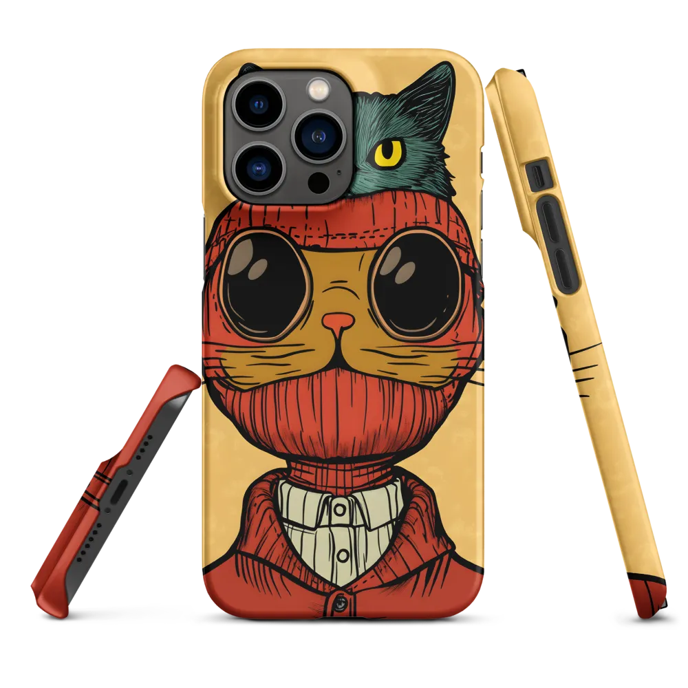 Cat Character in Hoodie | Phone Case