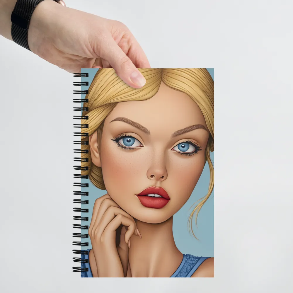 Blonde Dreamscape 
 Spiral Notebook | 140 pages