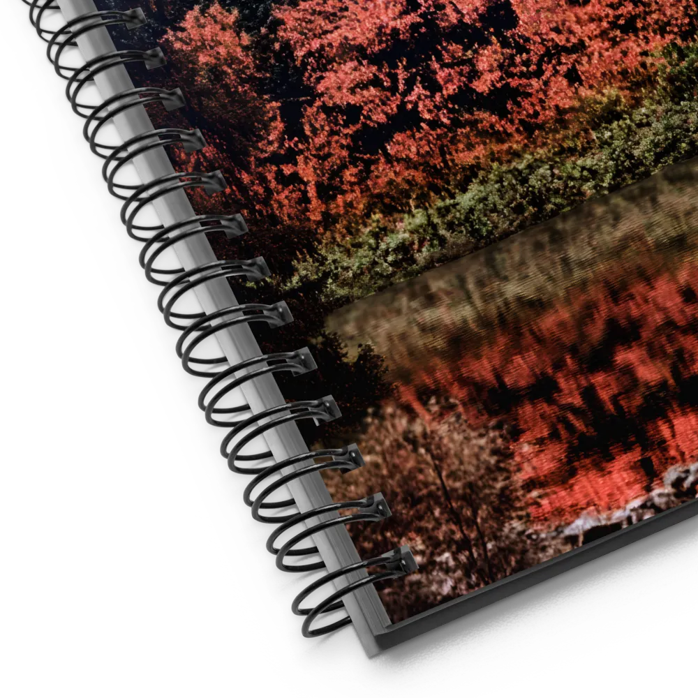 Autumn's Reflection 
 Spiral Notebook | 140 pages