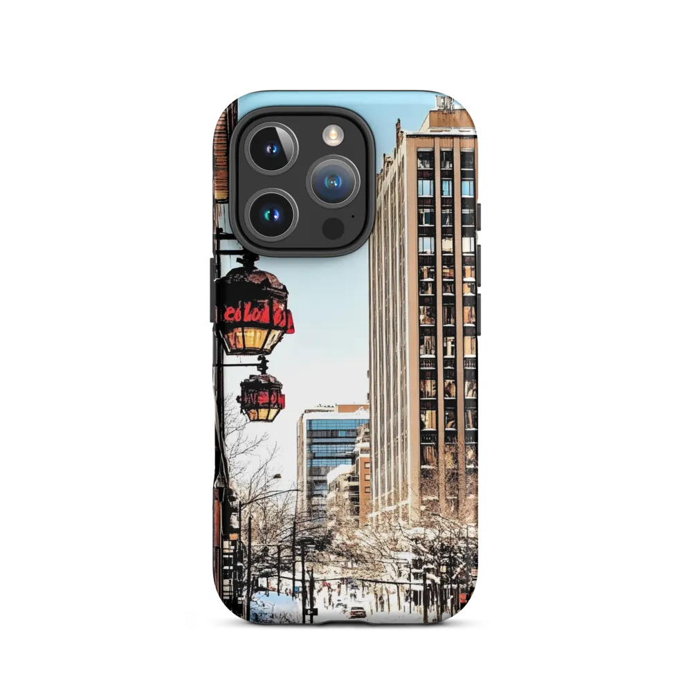 Urban Winter Cityscape | Phone Case