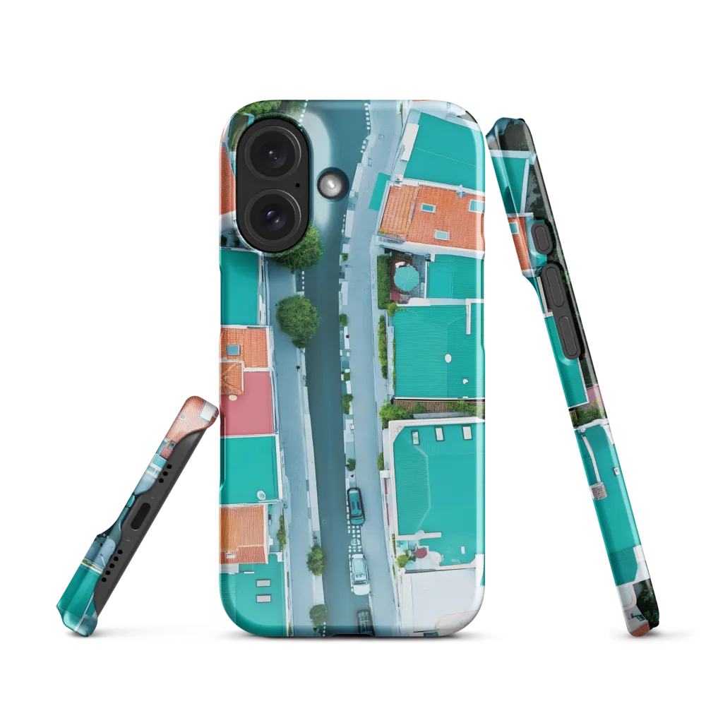 Over the Teal Rooftops 
 iPhone 16 | MagSafe® Tough Case