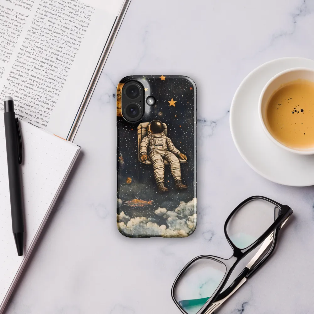 Cosmic Drifter 
 iPhone 17 Pro Max | Snap Case
