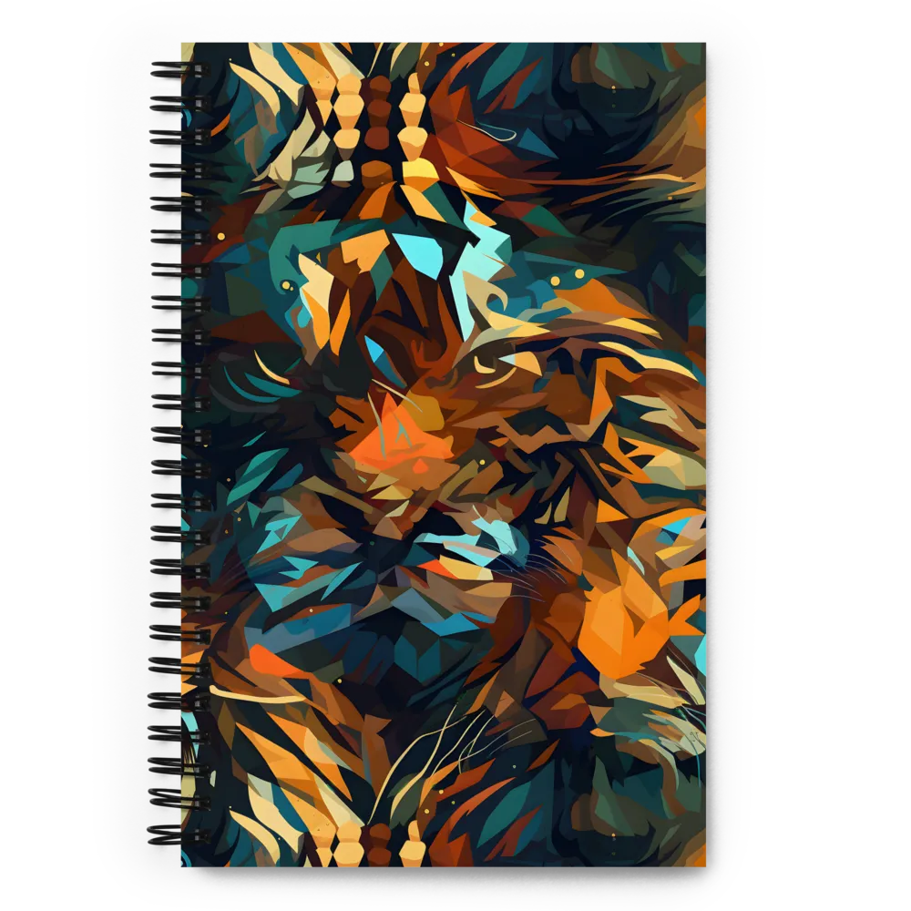 Wild Symphony: Abstract Tigers