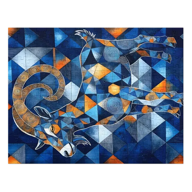 Geometric Goat | Jigsaw Puzzles