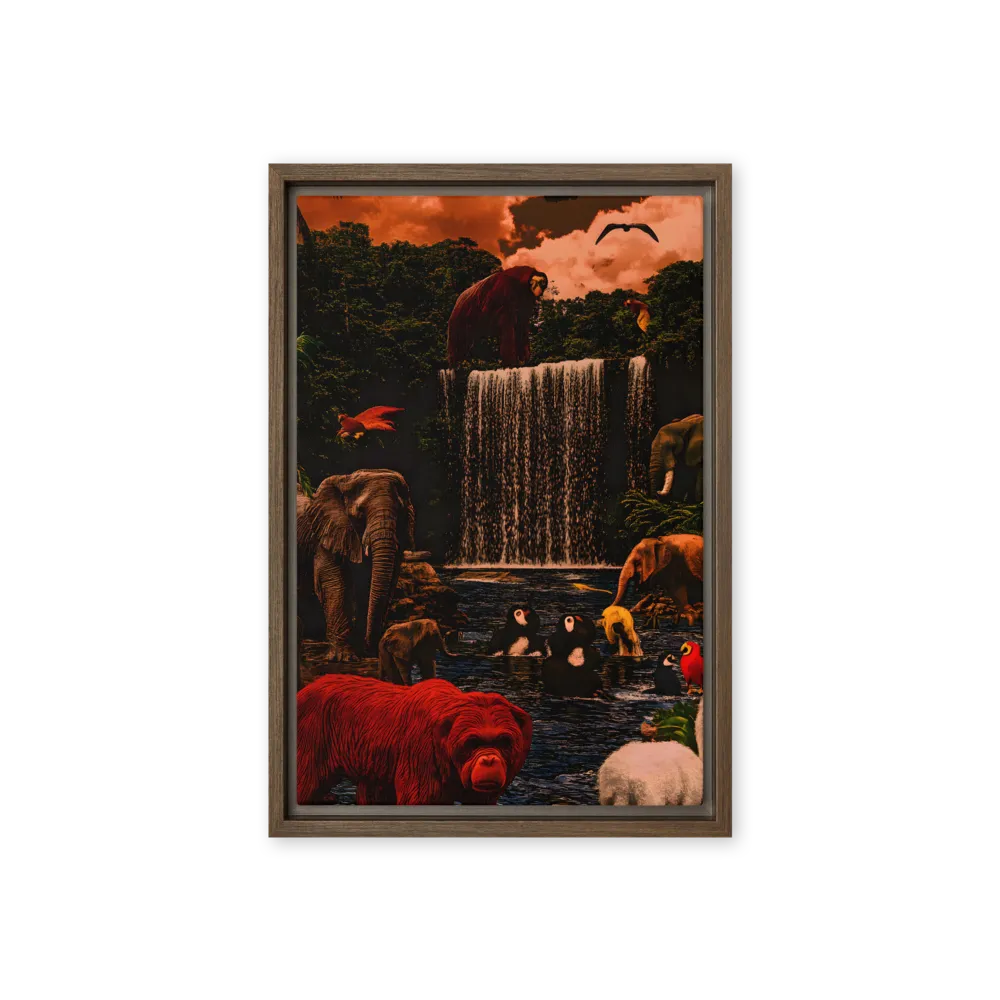 Twilight of the Rainforest 
 Canvas | 20″x 30″