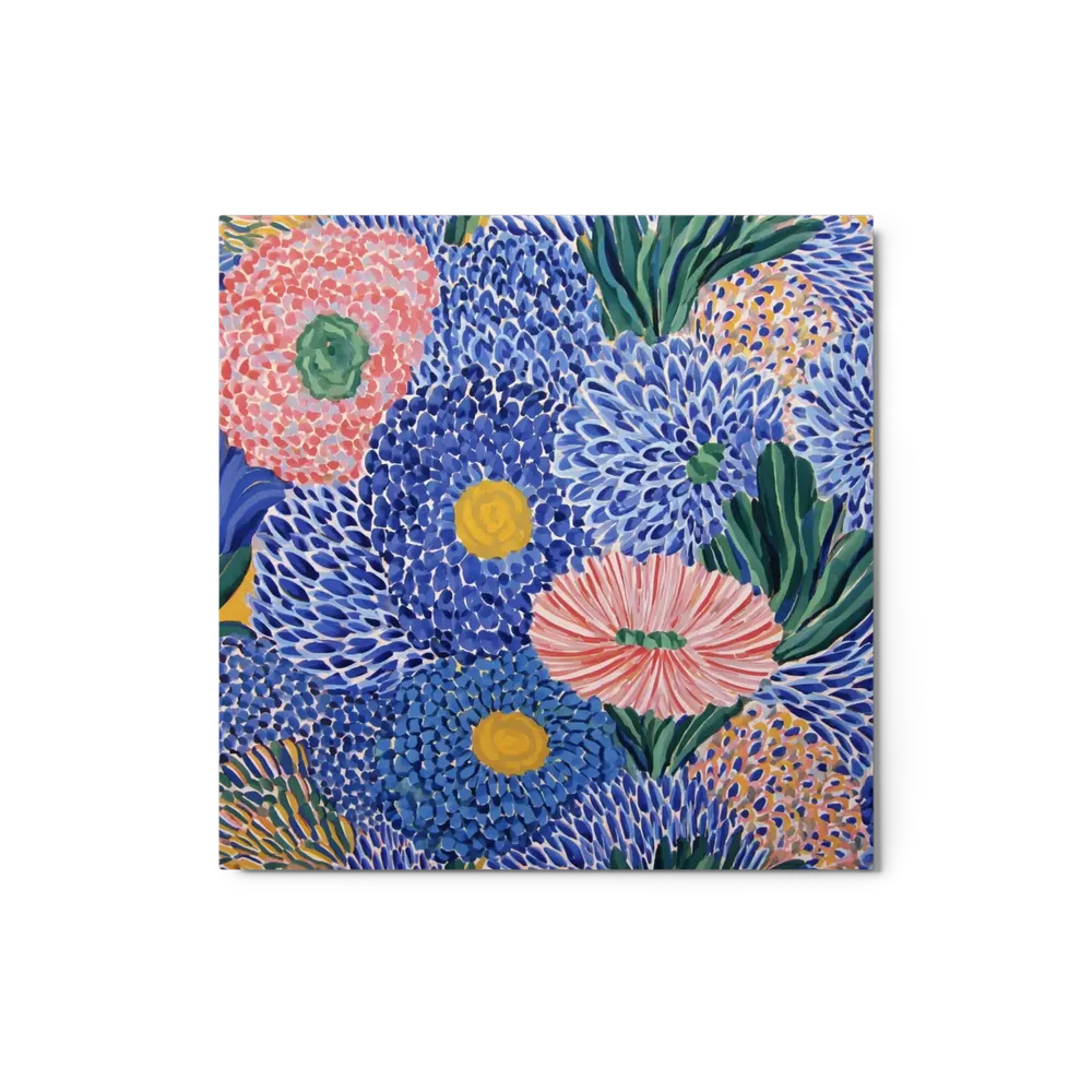 Painted Chrysanthemums | Art Print