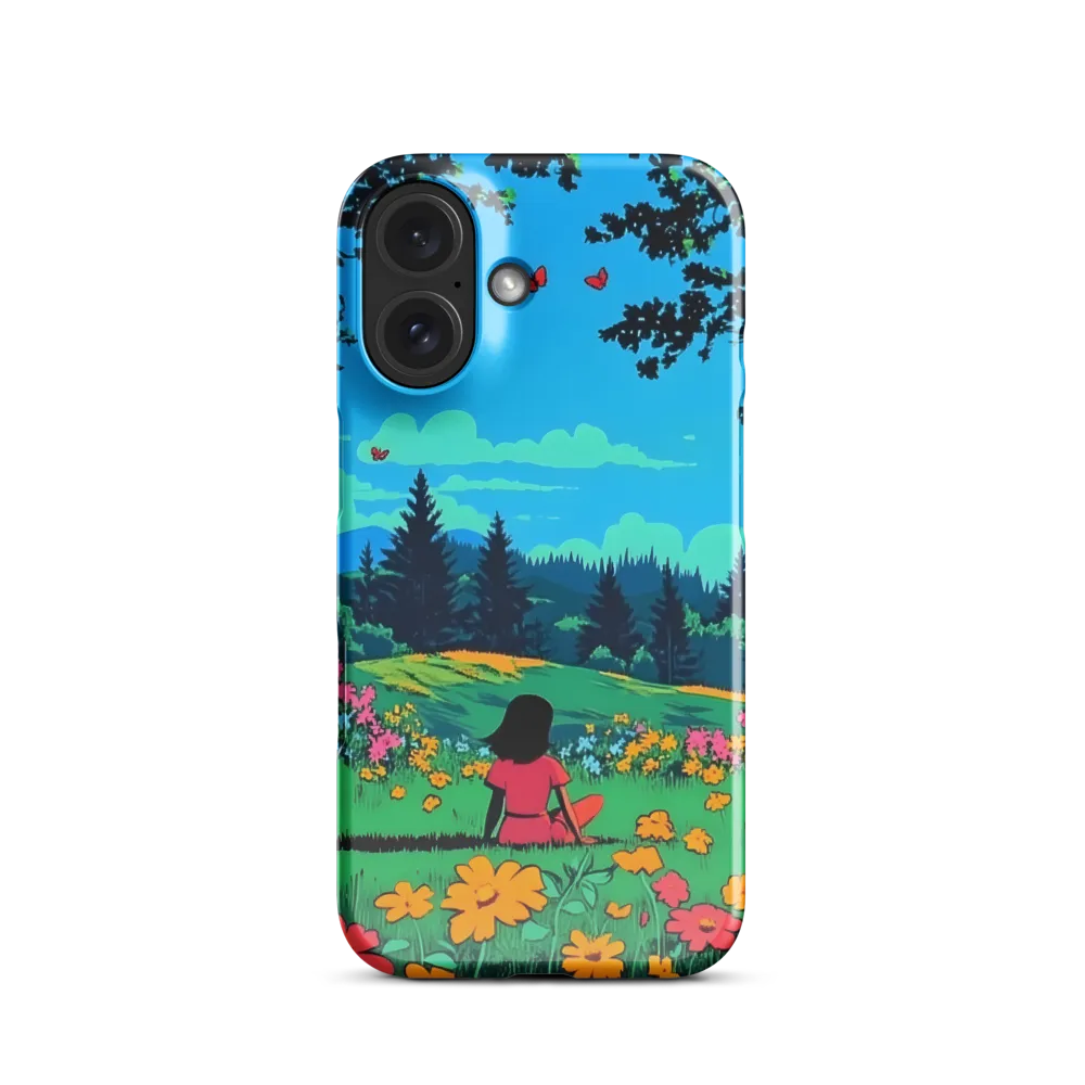 Vibrant Meadow Solitude 
 iPhone 16 | MagSafe® Tough Case