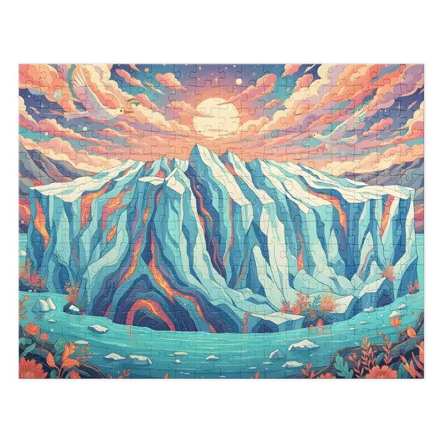 Pastel Iceberg Dreamscape | Jigsaw Puzzles
