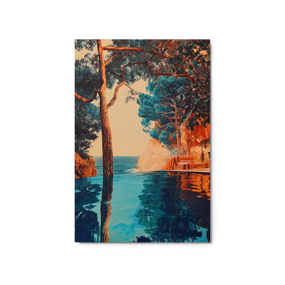 Tranquil Azure Horizon | Art Print