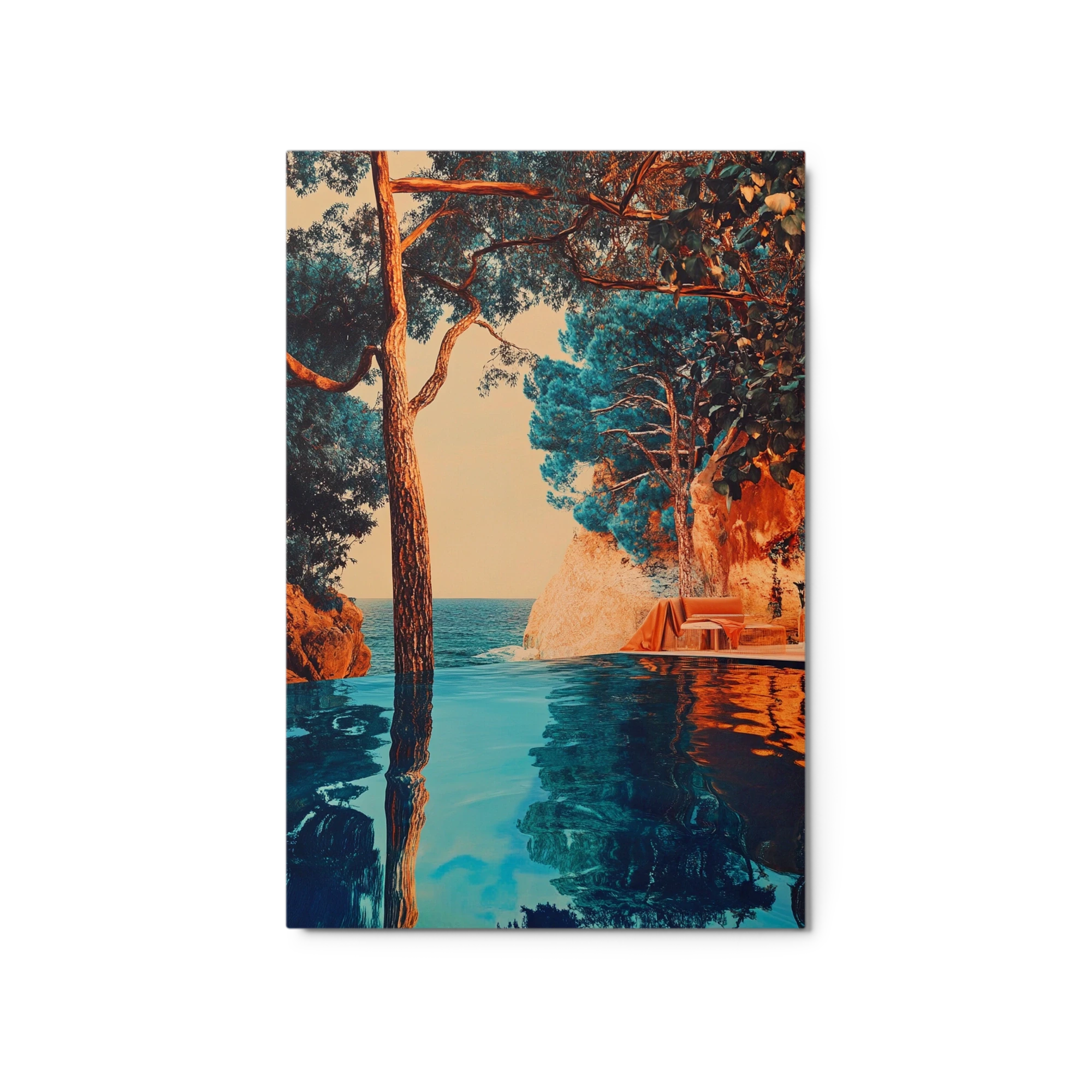 Tranquil Pool Landscape
