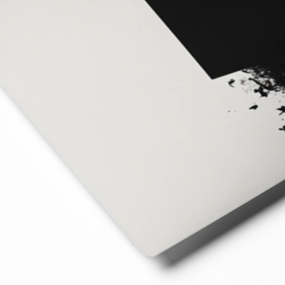 The Weight of Thought 
 Canvas with Black Frame