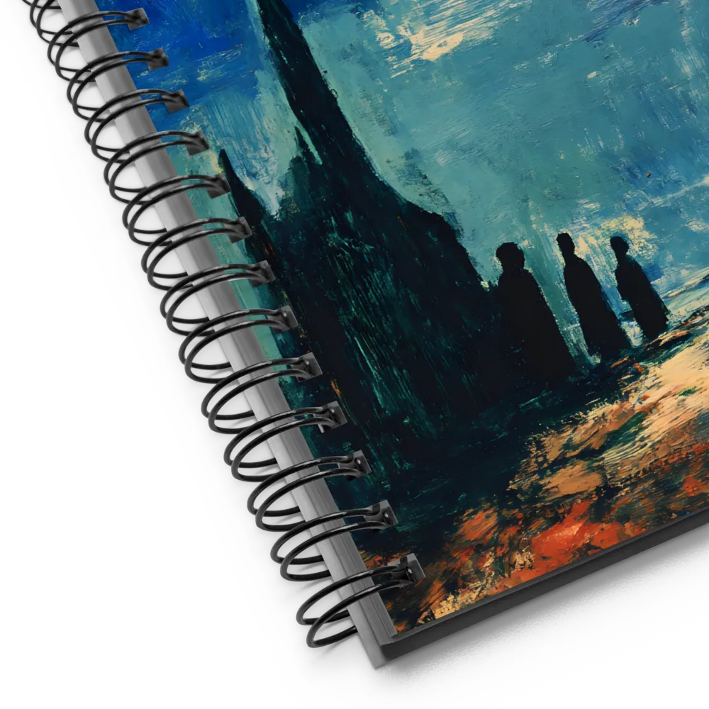 Alien Visitation Night 
 Spiral Notebook | 140 pages