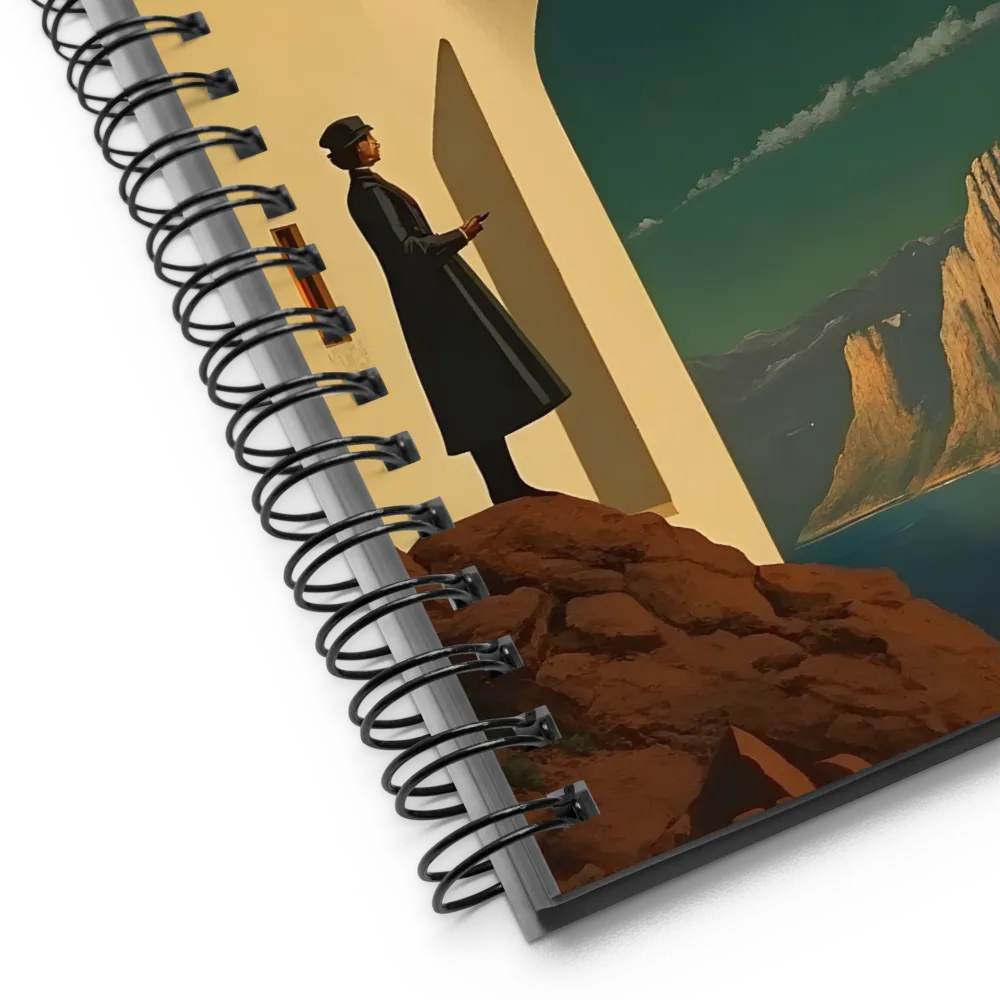 Nocturnal Encounter 
 Spiral Notebook | 140 pages