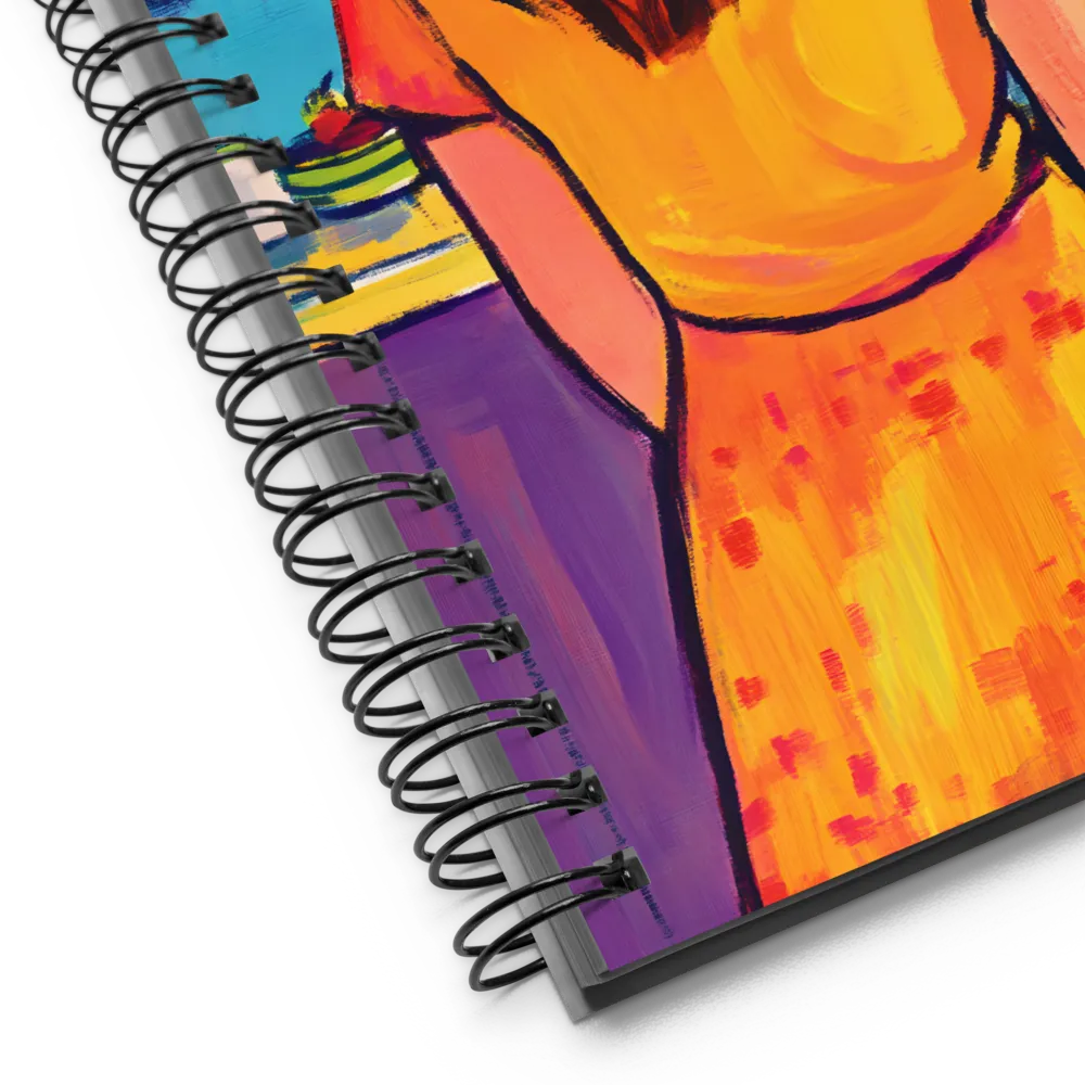 Woman in the Kitchen 
 Spiral Notebook | 140 pages