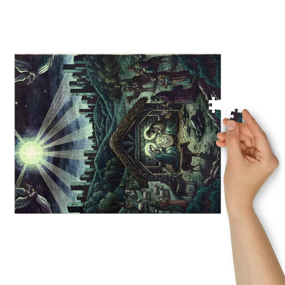 Star Over the Manger | Jigsaw Puzzles