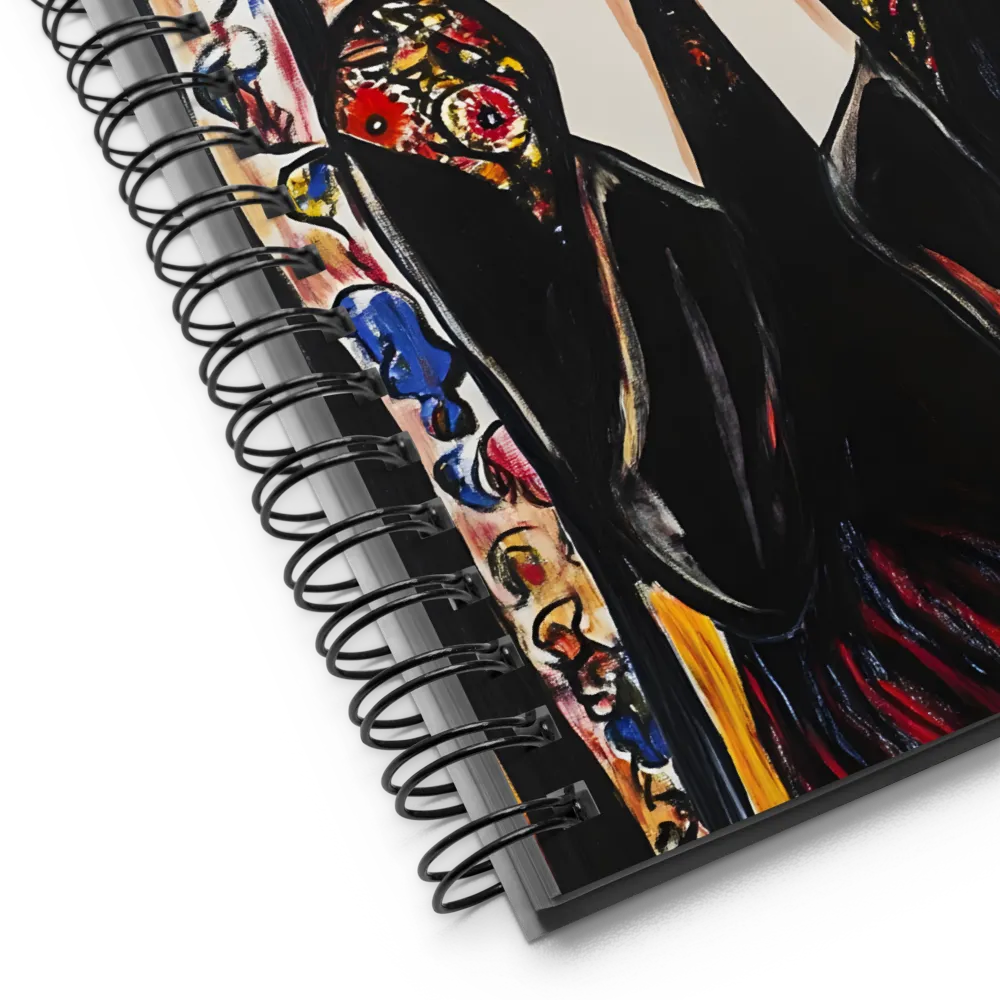The Scream of the Woman 
 Spiral Notebook | 140 pages