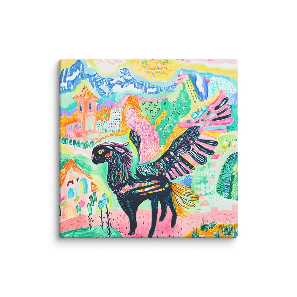 The Fantastical Journey 
 Canvas | 30″x 30″