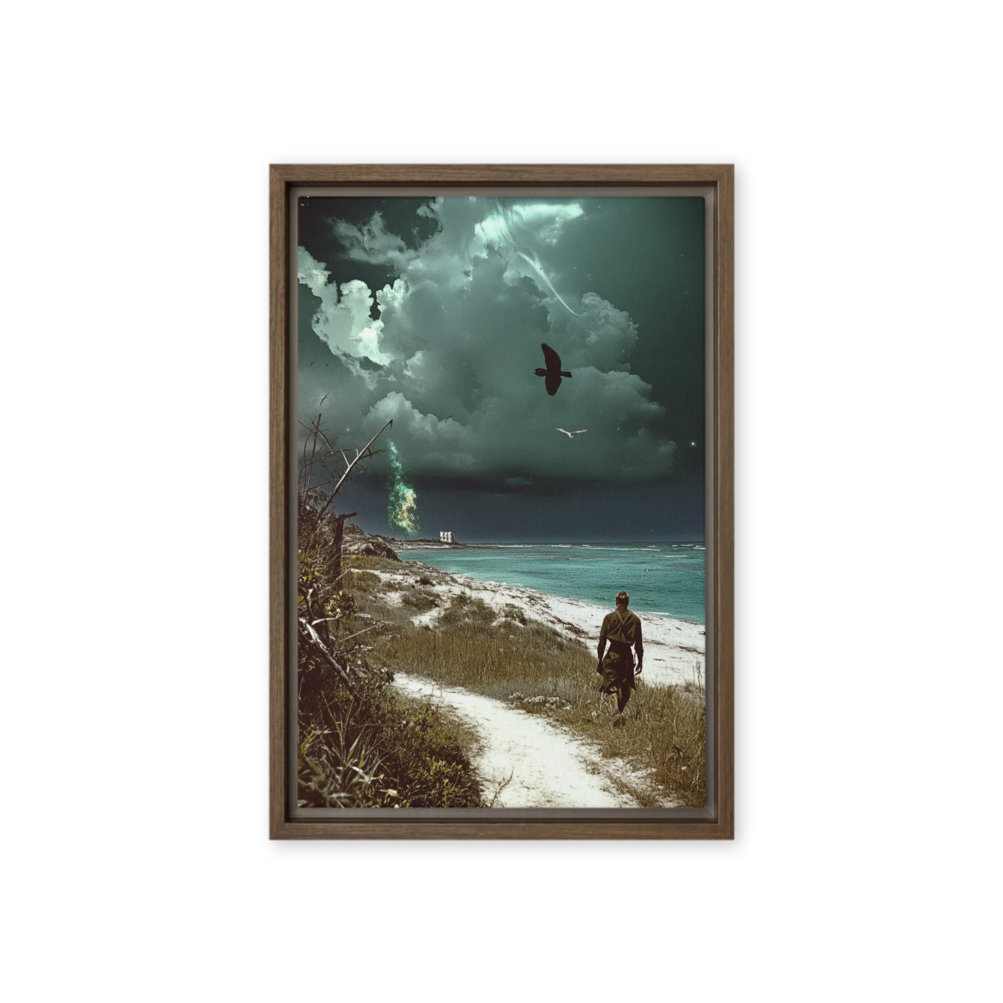 Journey on the Ethereal Coast | Art Print