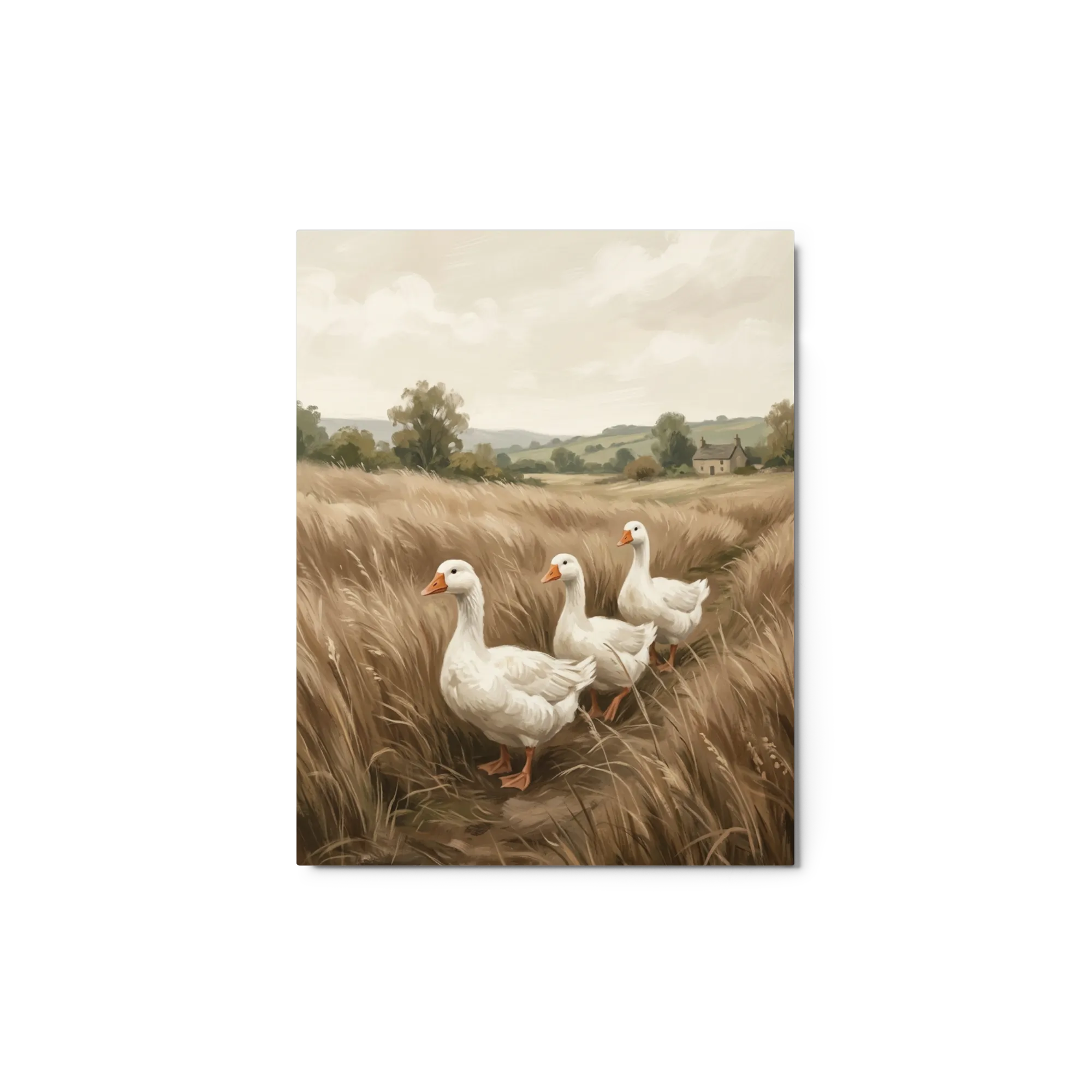 Geese in the Meadow
