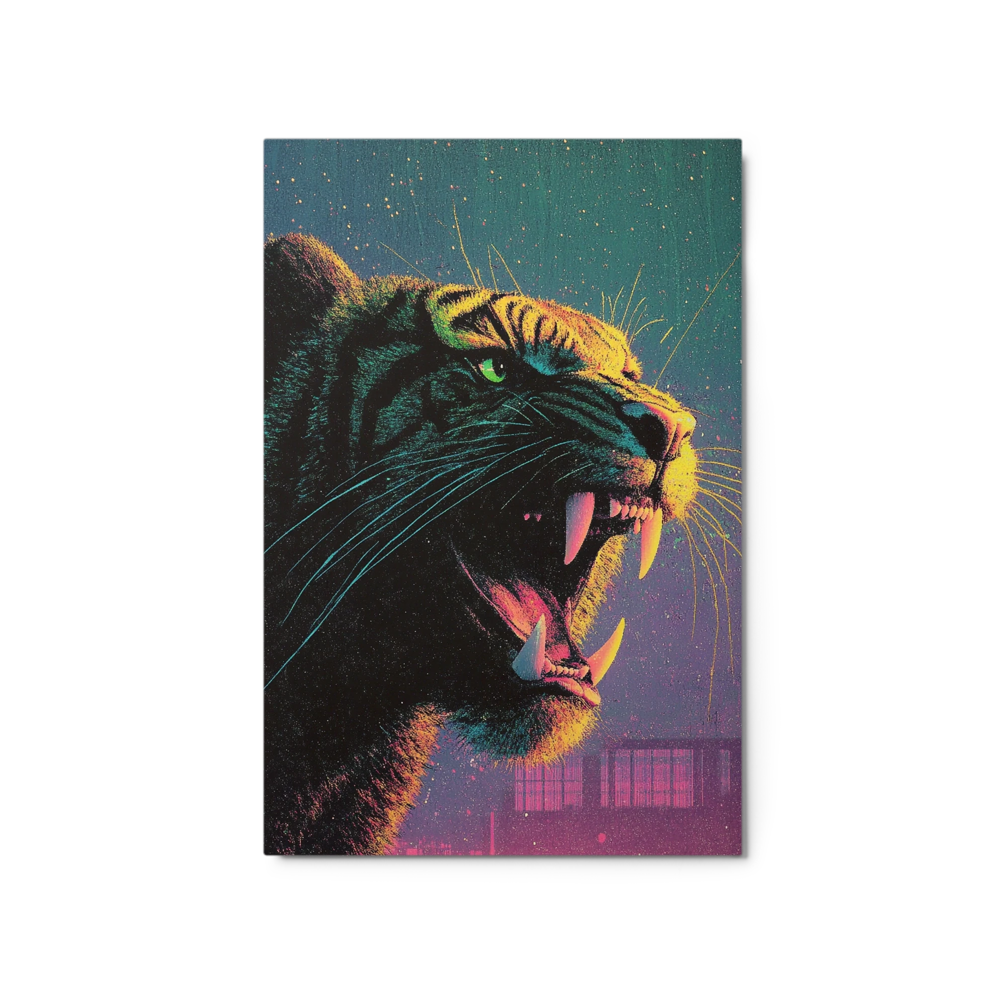 Roaring Tiger Digital Art