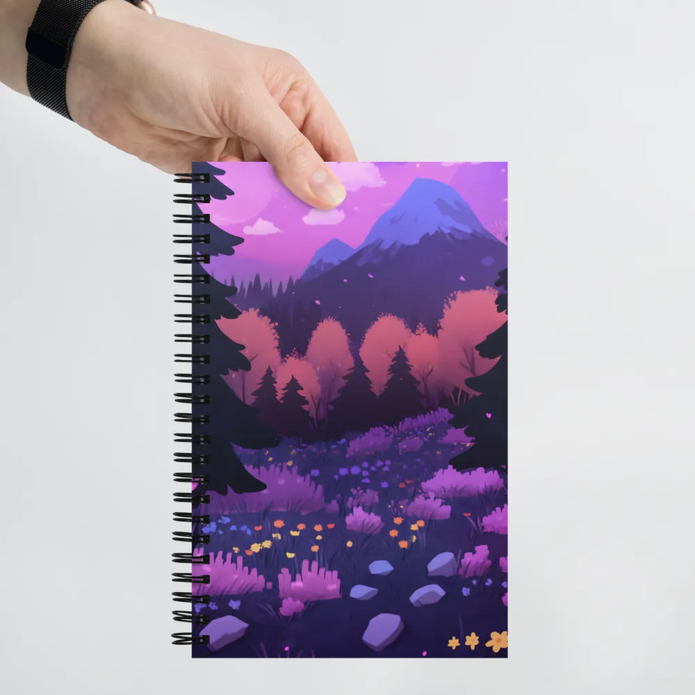 Enchanted Twilight Forest 
 Spiral Notebook | 140 pages