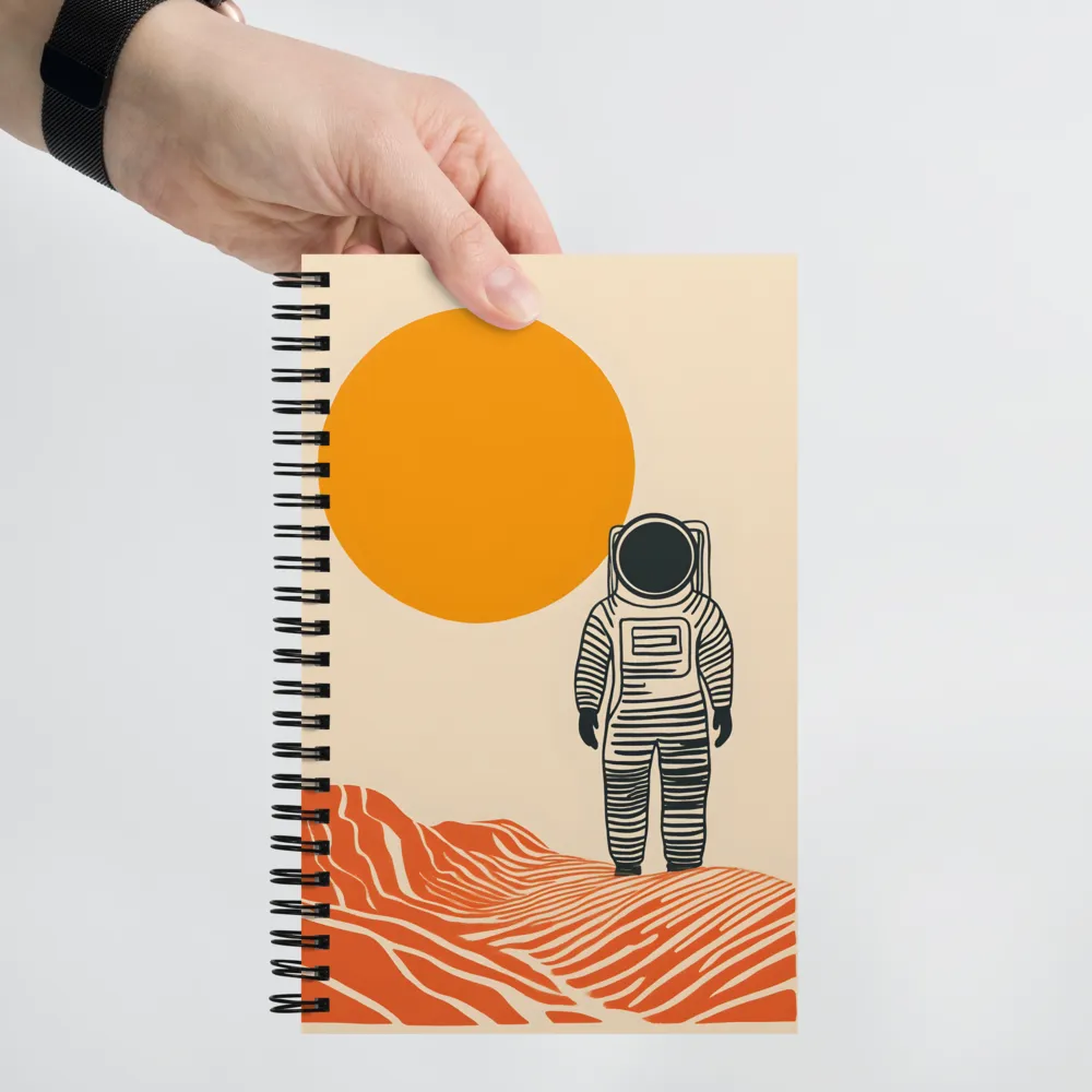 Martian Explorer 
 Spiral Notebook | 140 pages