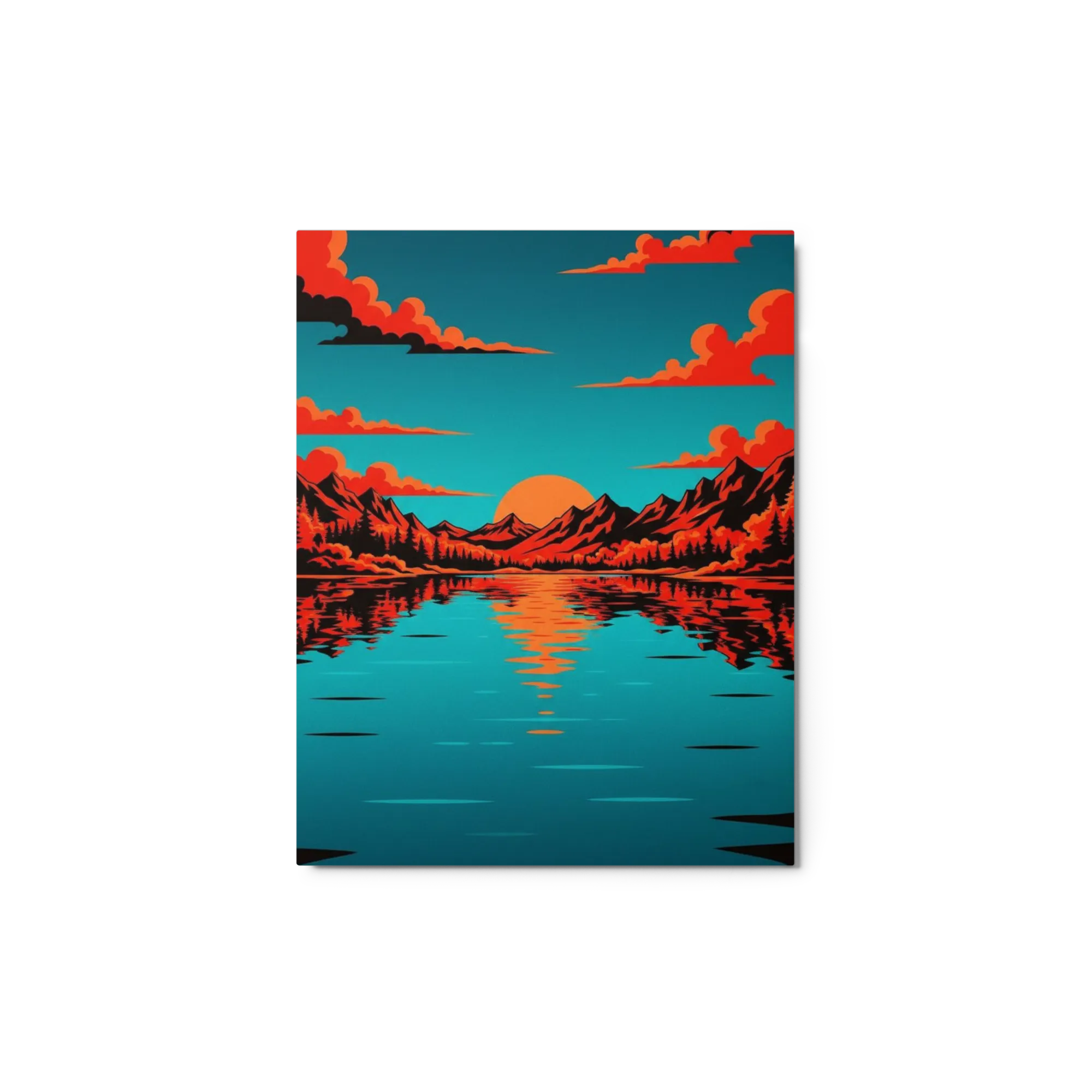 Atardecer en el Lago
