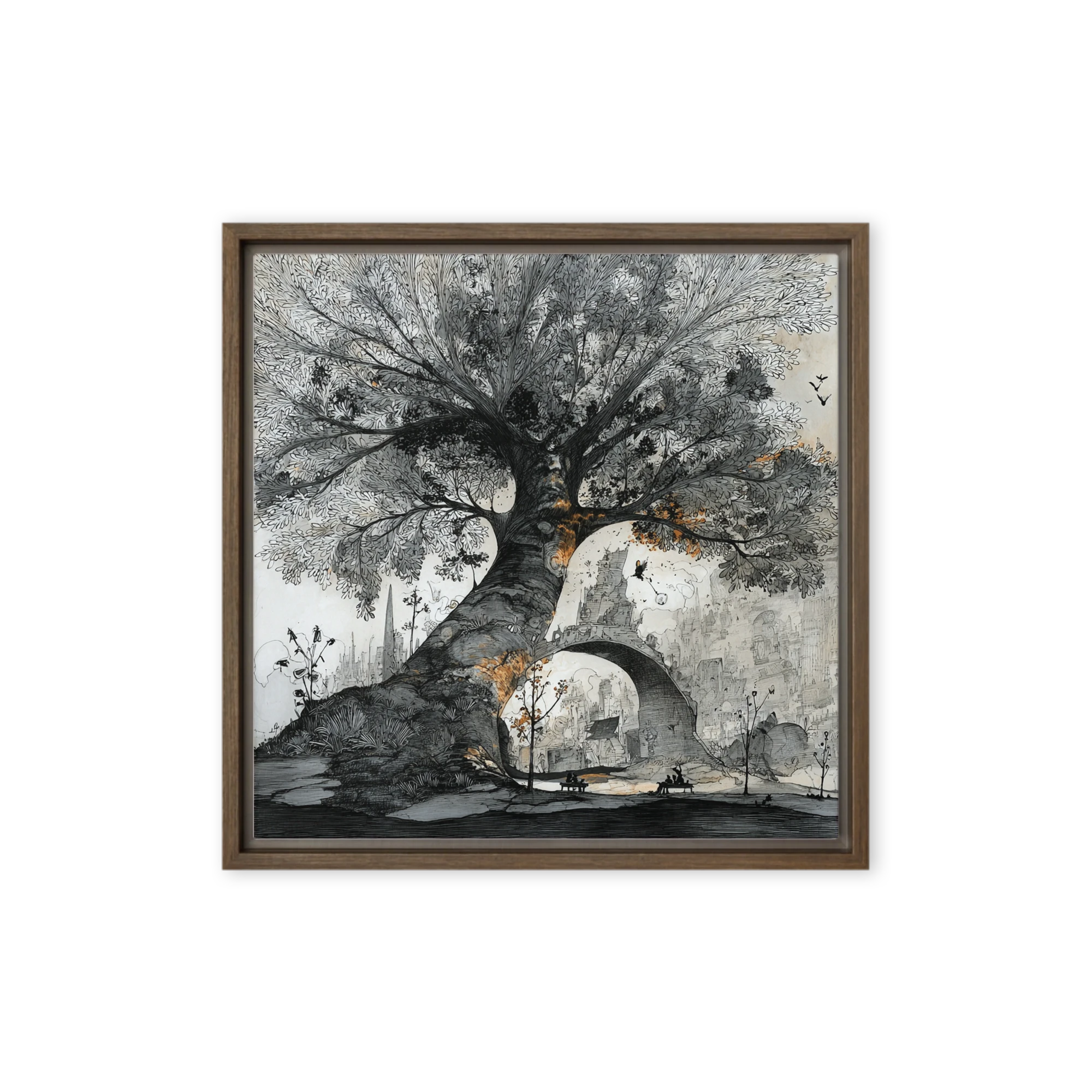 The Gatekeeper's Canopy | Art Print
