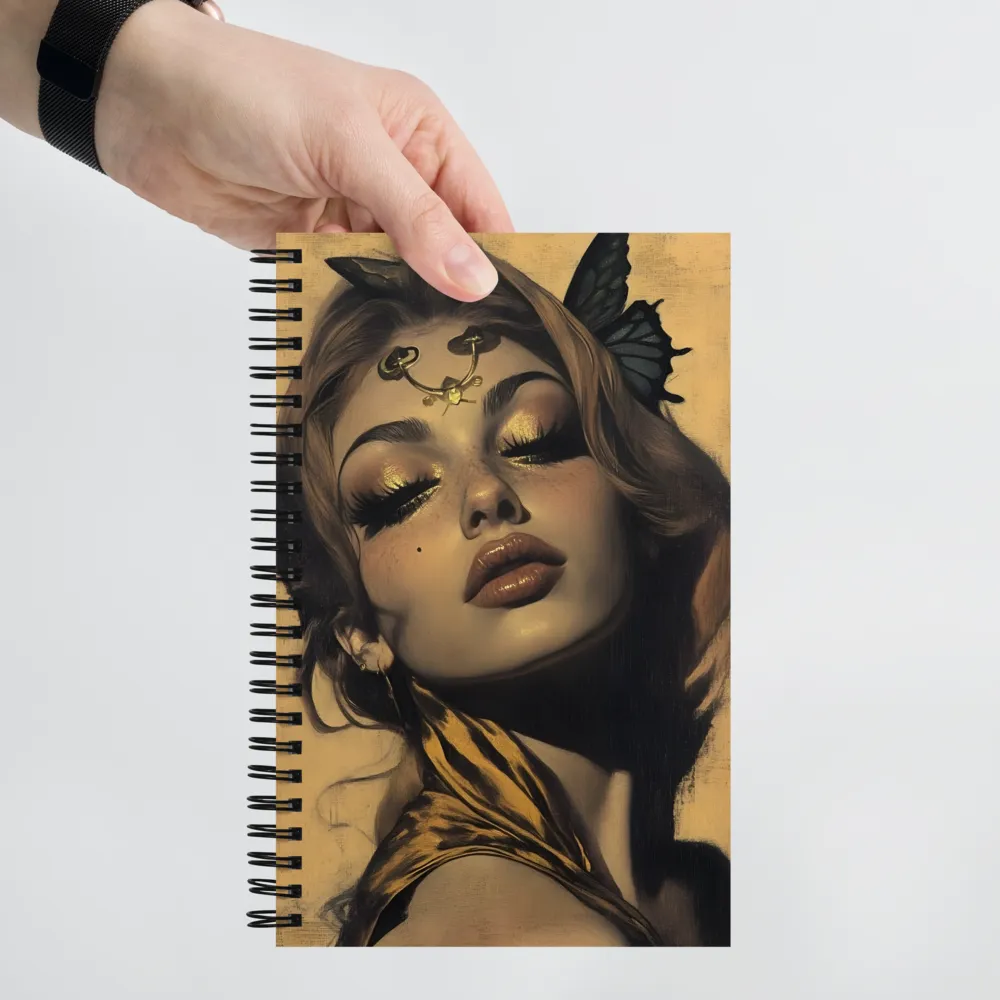 Gilded Reverie 
 Spiral Notebook | 140 pages