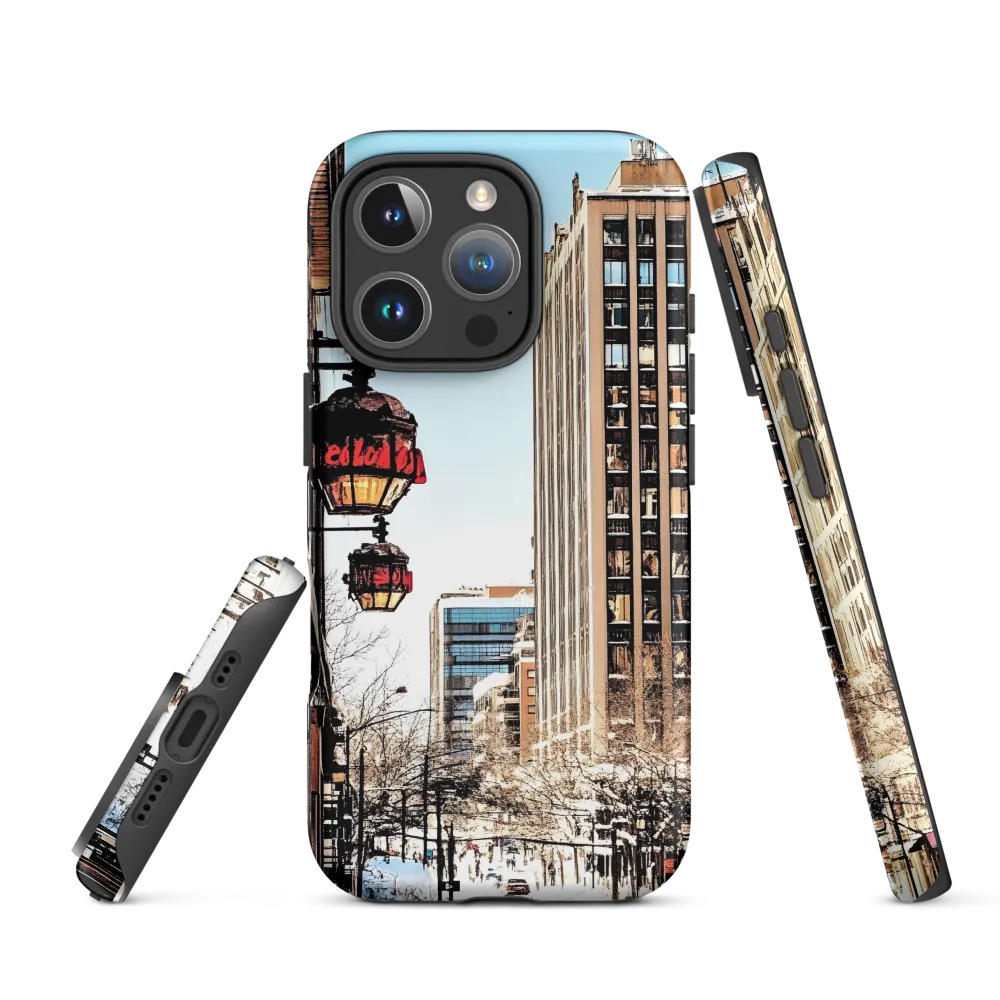Urban Winter Cityscape