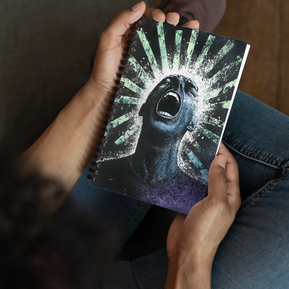 Primal Scream Energy 
 Spiral Notebook | 140 pages