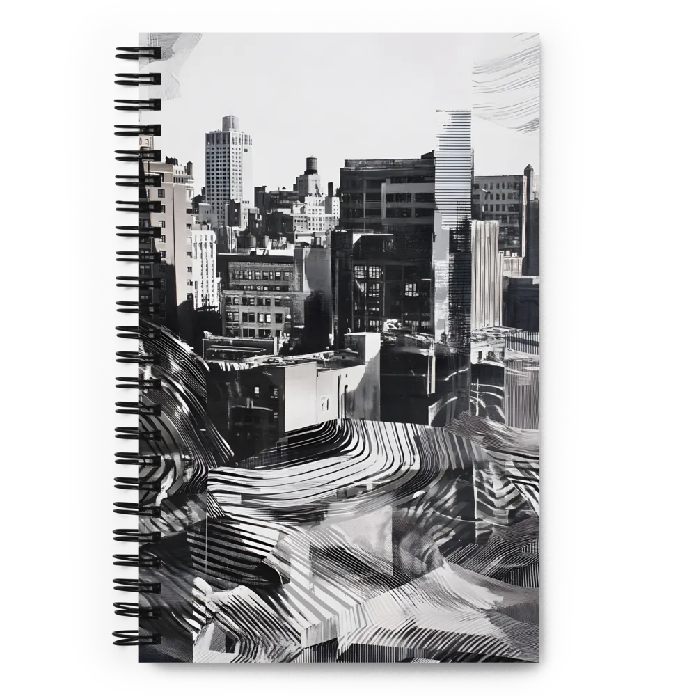 Urban Distortion 
 Spiral Notebook | 140 pages