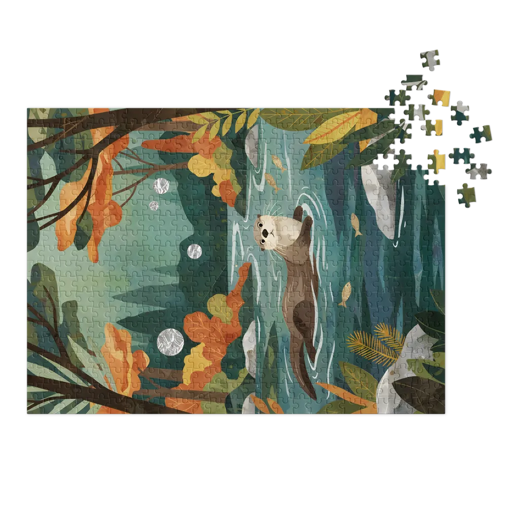 Autumn River Otter