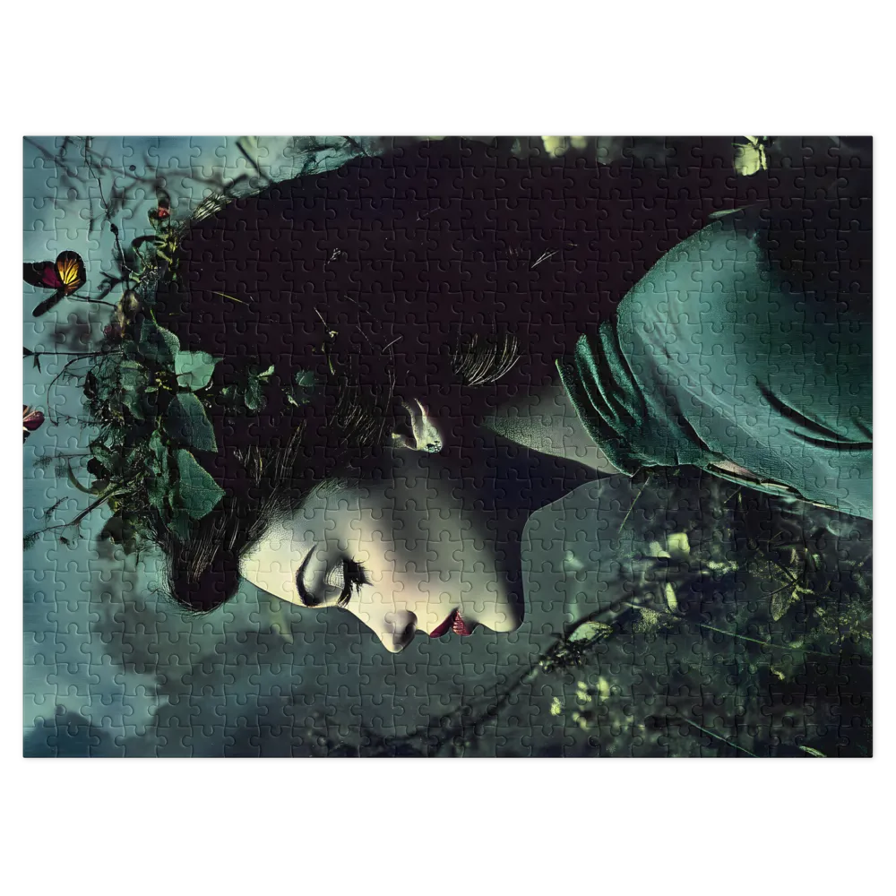 Flora and Flutter 
 Jigsaw Puzzle in Tin Box