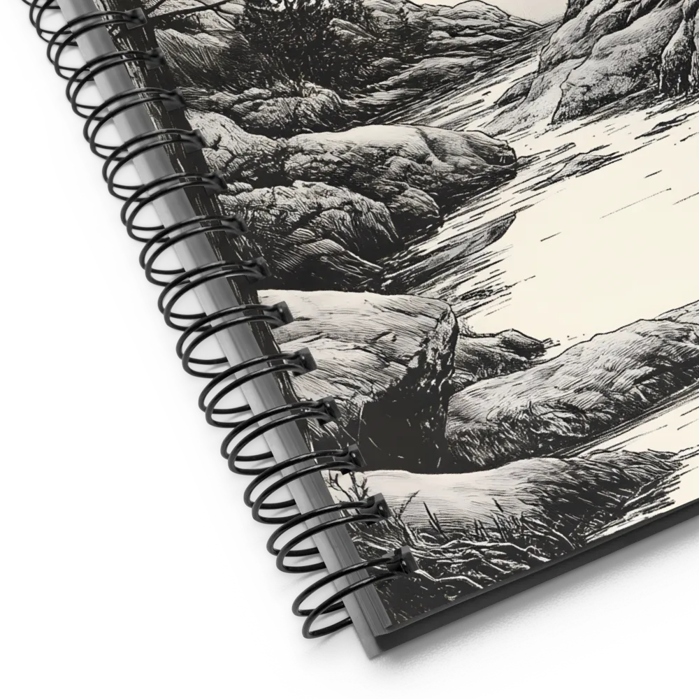 Nocturne of the Whispering Woods 
 Spiral Notebook | 140 pages