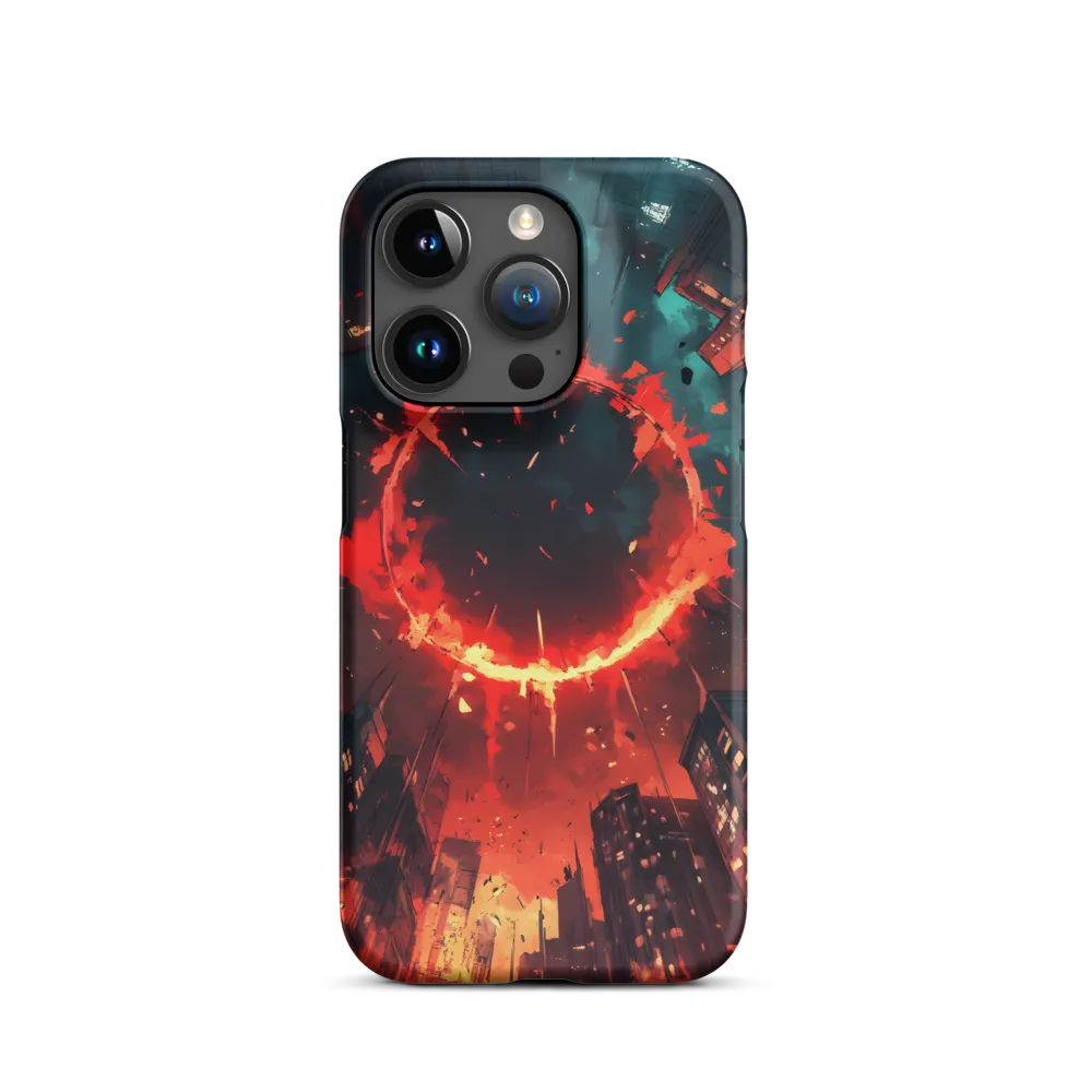 Explosive Cityscape | Phone Case