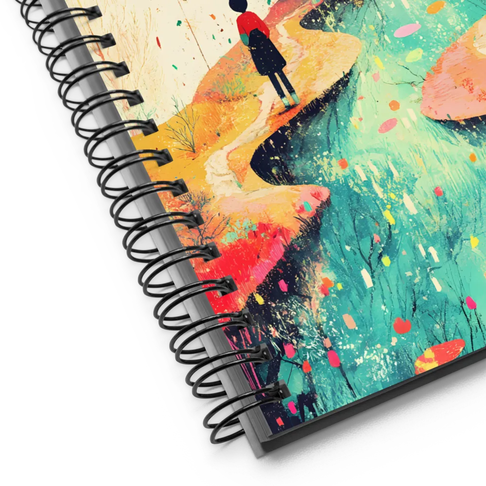 Path to the Dreamy Grove 
 Spiral Notebook | 140 pages