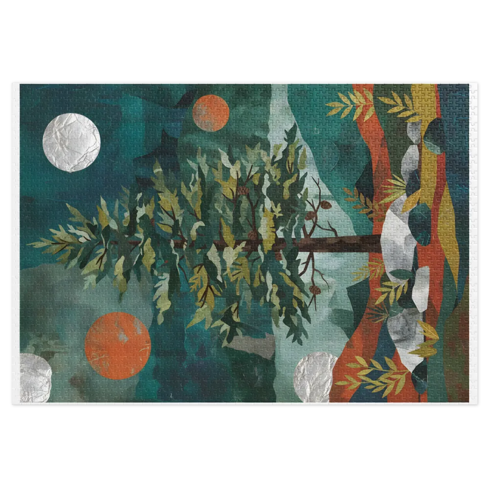 Layered Pine | Jigsaw Puzzles