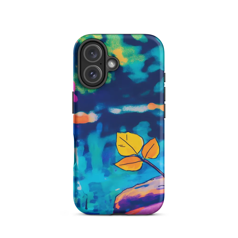 Floating Leaves Abstract | Phone Case