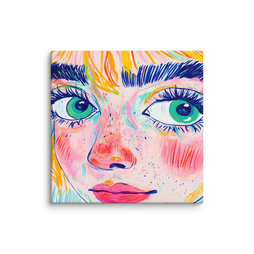 Expressive Gaze 
 Canvas | 30″x 30″