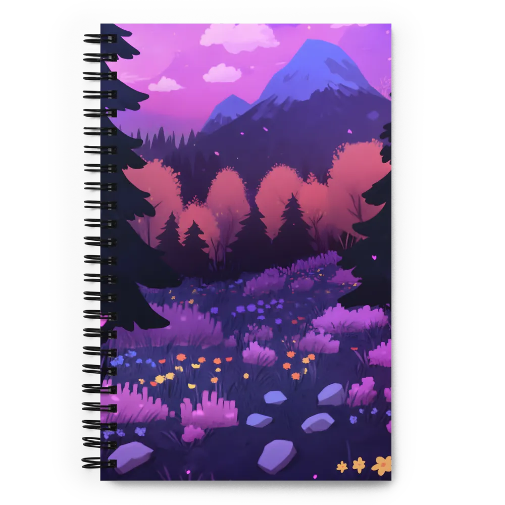 Enchanted Twilight Forest 
 Spiral Notebook | 140 pages