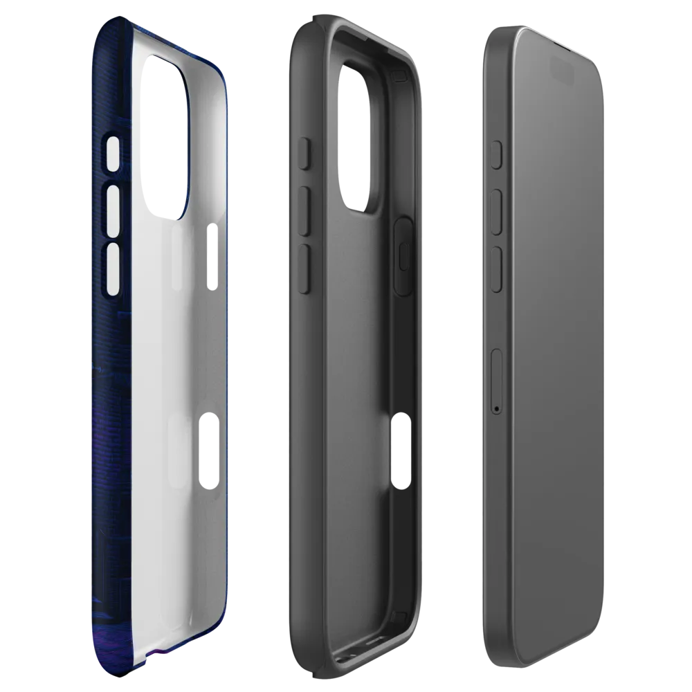 Surreal Urban Landscape at Night | Phone Case